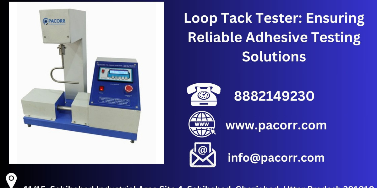 Discover the Key Features of Pacorr’s Loop Tack Tester and How It Enhances Adhesive Testing Accuracy