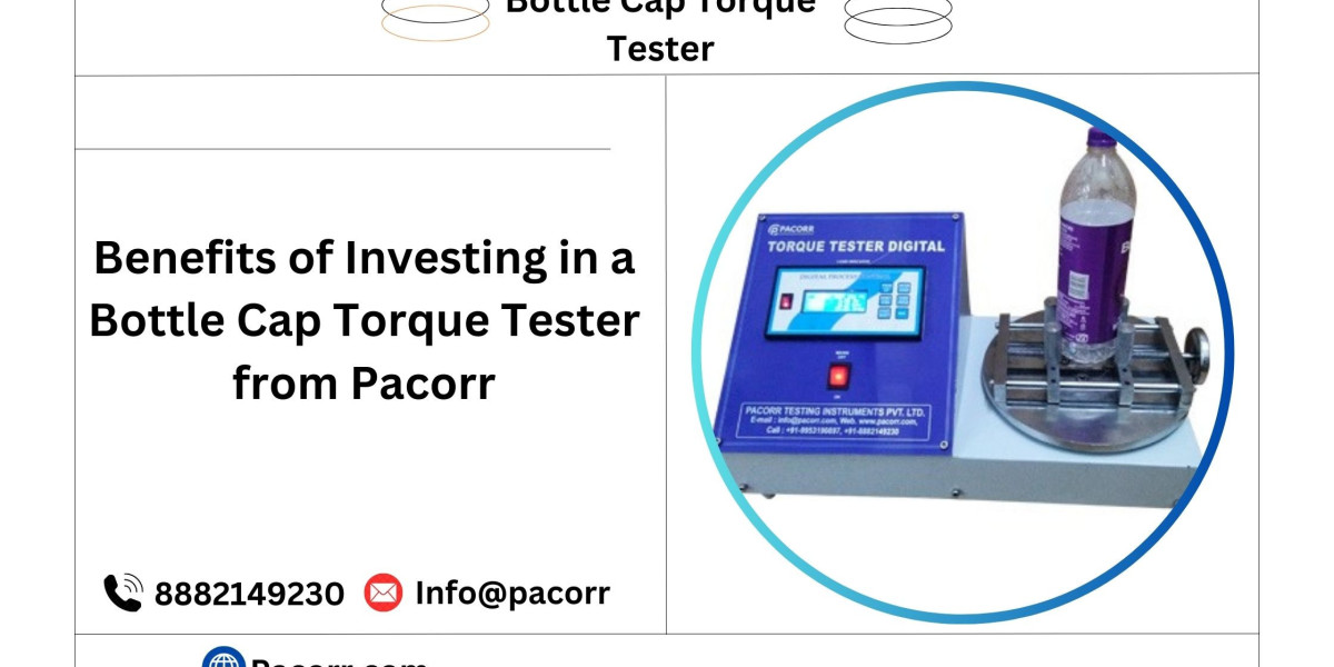 The Ultimate Guide to Bottle Cap Torque Tester Ensuring Packaging Precision with Pacorr.com